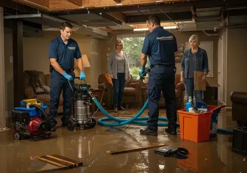 Basement Water Extraction and Removal Techniques process in Ganado, AZ