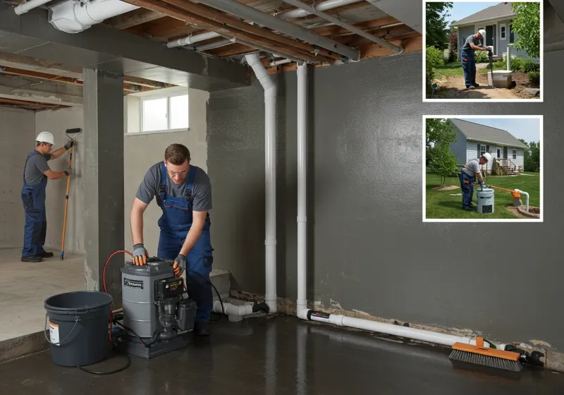 Basement Waterproofing and Flood Prevention process in Ganado, AZ